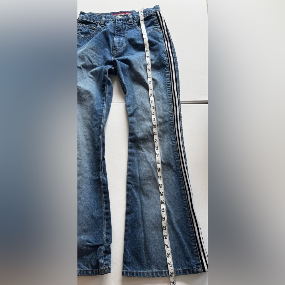 Unionbay Vintage Y2K Side Stripe Jeans Size 26 (4) - Picture 8 of 11